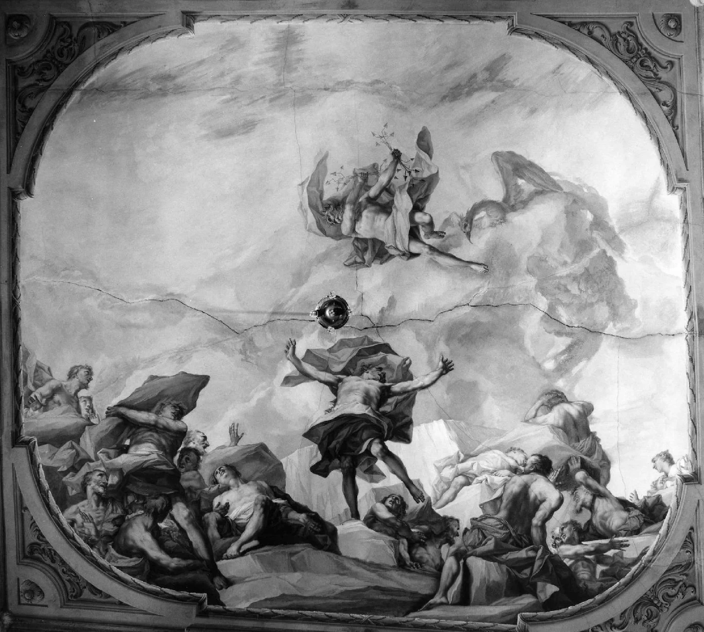 Caduta dei Giganti - Palazzo Allegri, Verona